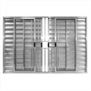 Veneziana Brilhante 1,00x1,20 6 Folhas com Grade Esal