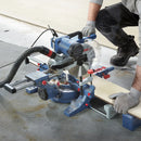 Serra meia esquadria telescópica Bosch GCM 254 D + Disco