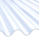 Telha Translúcida Fibrarte de Polipropileno 2.44x1.10mts com Acabamento Anti-UV