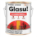 Tinta Esmalte Sintético Standard Secagem Rápida Gelo 3,6 Litros Glasu