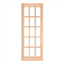 Folha de Porta Reck Eucalipto Tingida Mogno 615 2.10x0.92cm