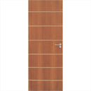 Folha de Porta Ótima Ipê Champagne Frizz Fr01 2.10x0.82cm