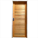 Porta Reck Bb020 Tingida Mogno c/Fechadura 2.10x0.82cm