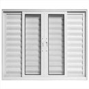 Veneziana Linha Maxx Branca 1,20x1,50 6 Folhas sem Grade Esal